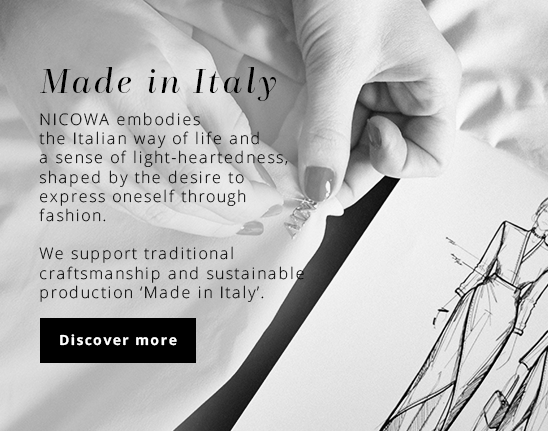 All pieces are 100% made in Italy - read more