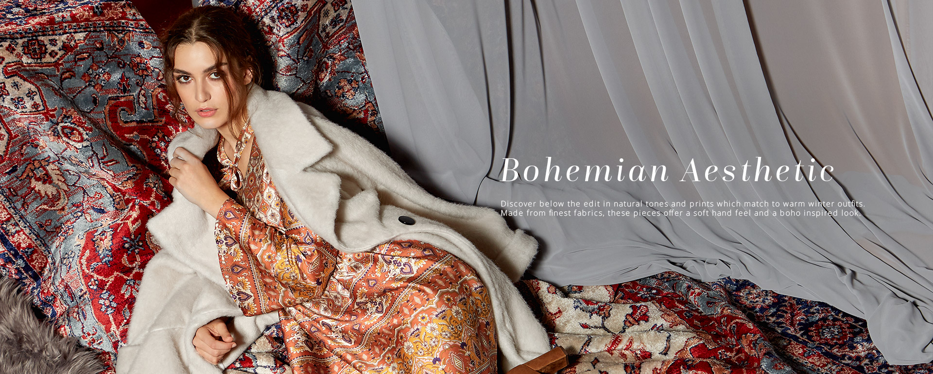 04_BohemianAesthetic-Mainteaser Boho Style Kollektion von Niowa