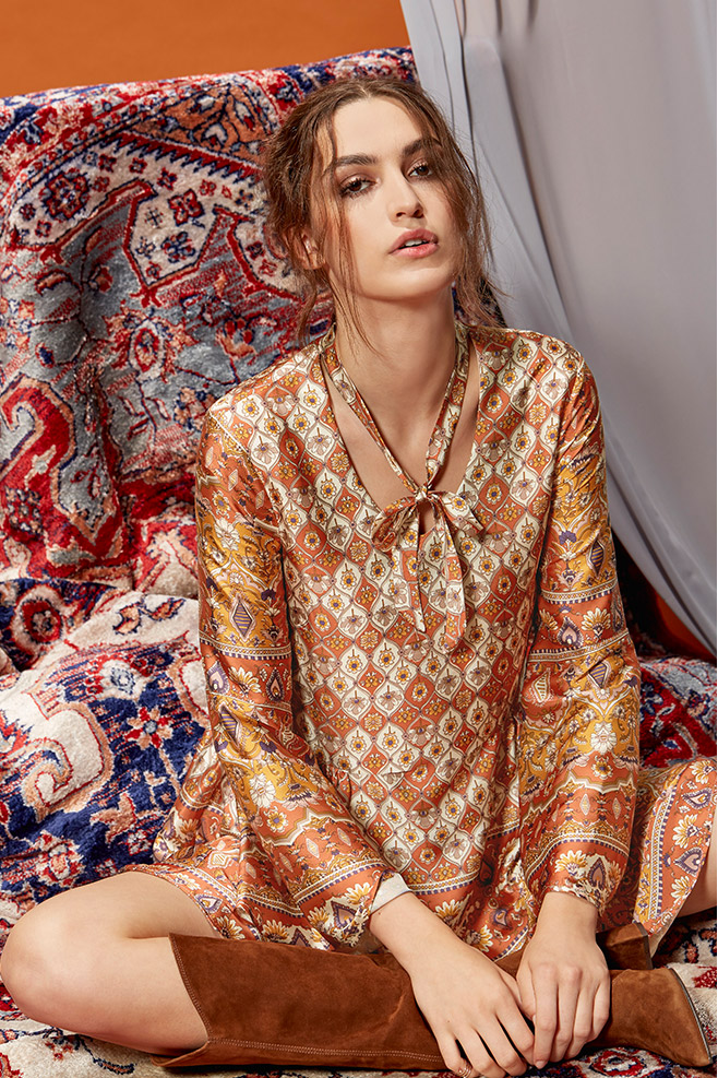 63_BohemianAesthetic-Teaser Elegantes Gypsy Kleid von Nicowa