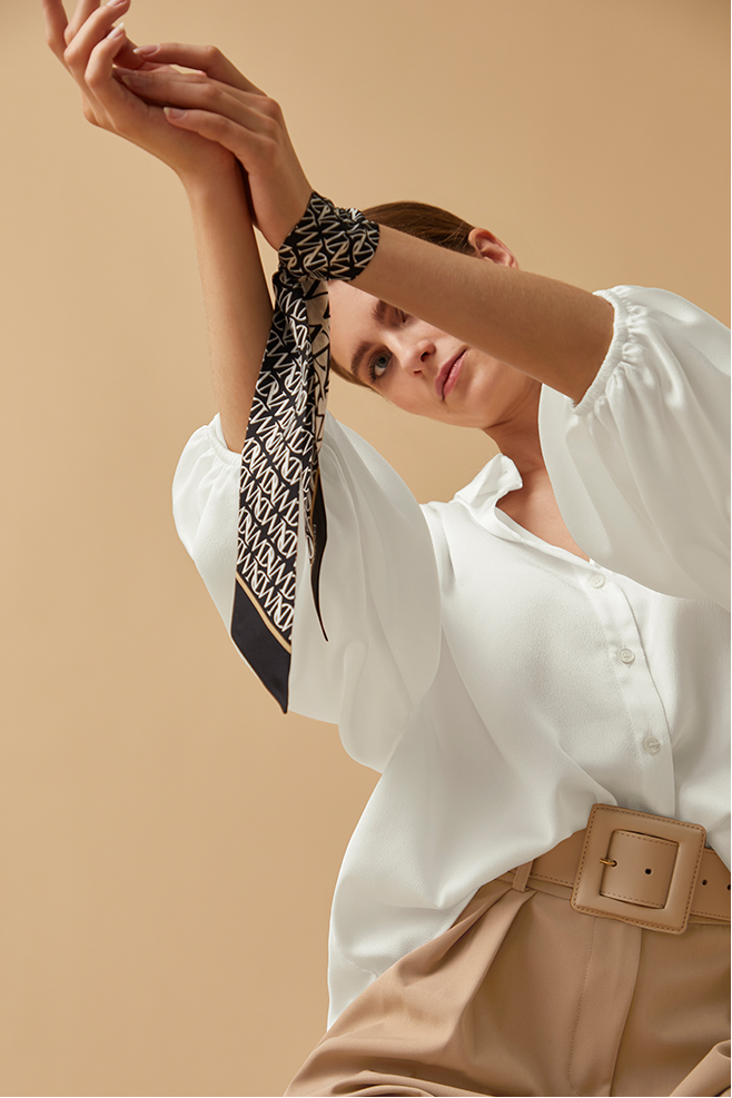 NCW silk bandeau LOCANO in BLACK NCW silk bandeau LOCANO in BLACK