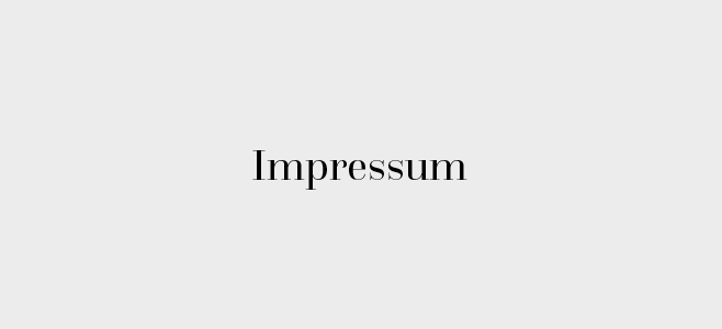 Impressumsbereich Das Impressum von Nicowa