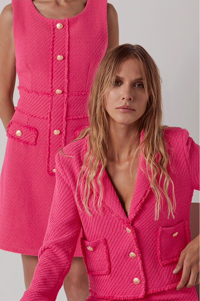 Elegant autumnal look for the office