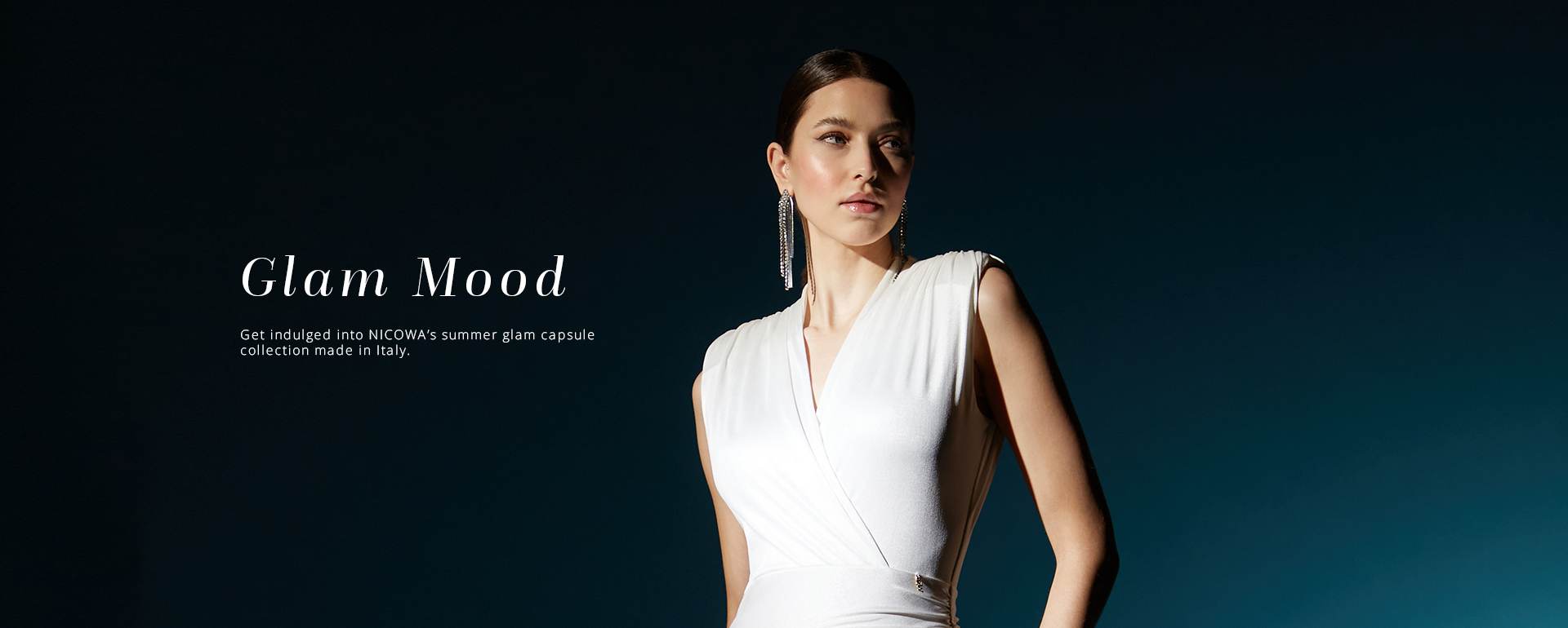 Elegant and sparkling gowns for summer events