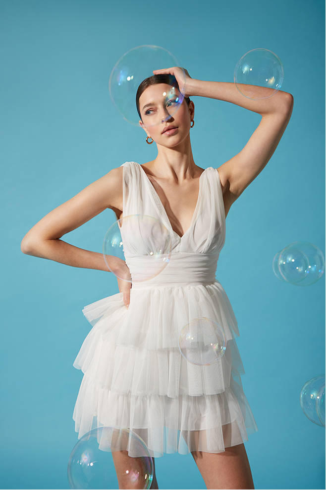 White Cocktail Dress