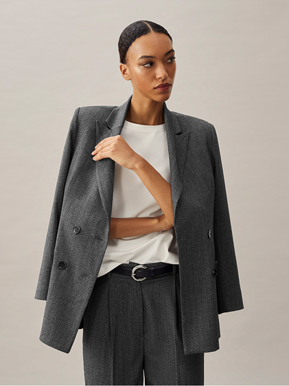 Capsule of modern suiting classic pieces