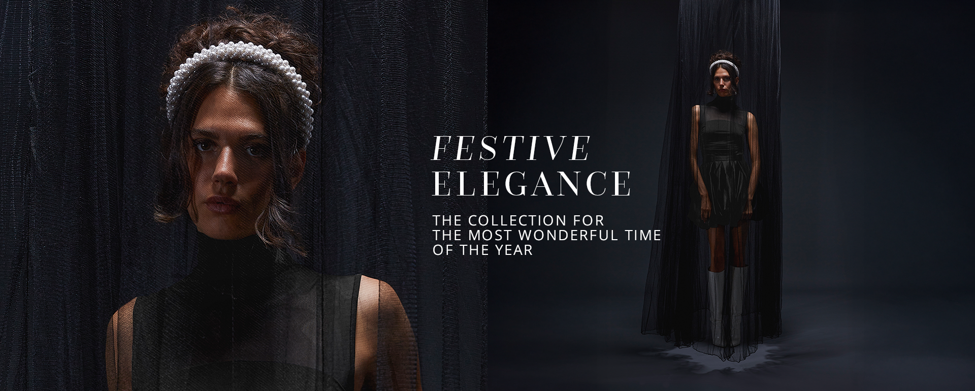 Festive evening wear for women