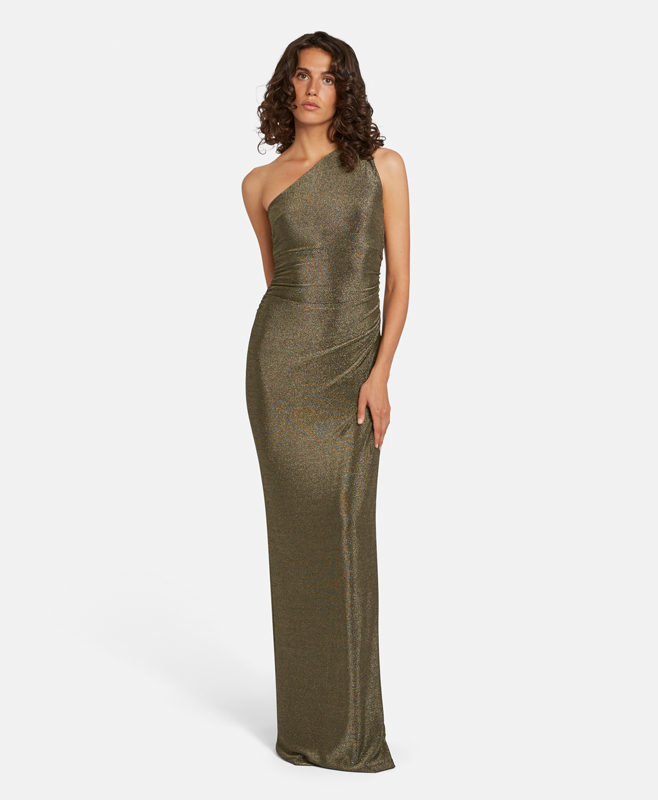 Feminine gowns and cocktail dresses