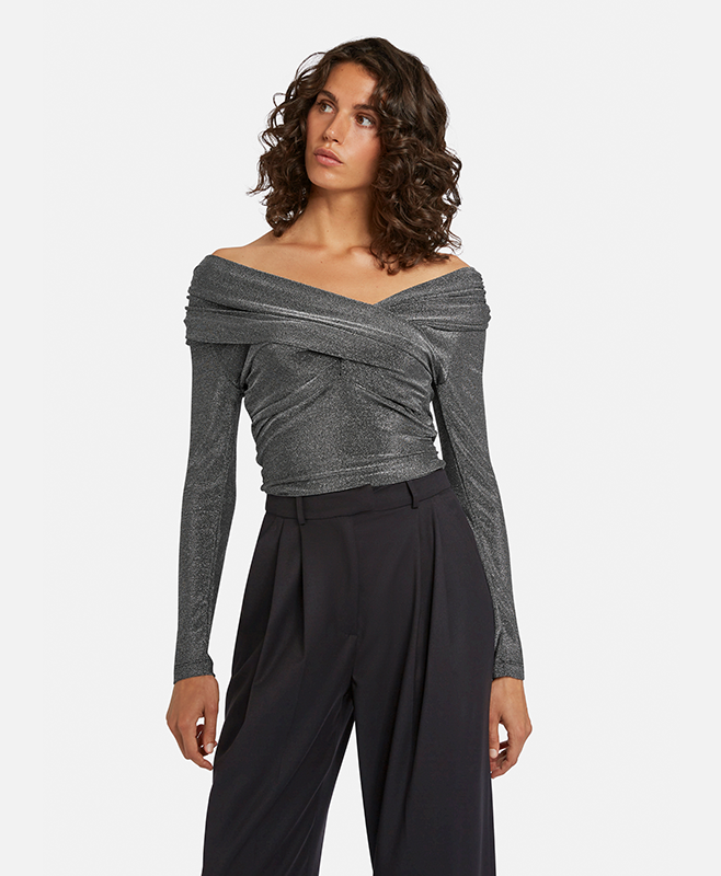 Sparkling tops and shirts