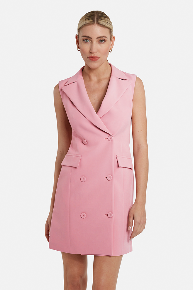 Blazerkleid in Rose