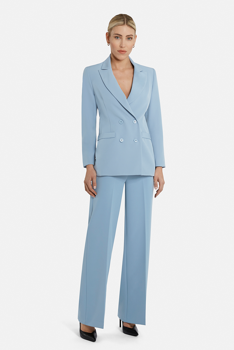 Hellblauer Oversized Blazer