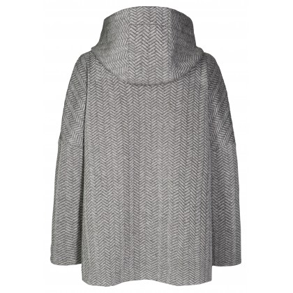Moderne Jacke ALBA mit stilvollem Fischgrätenmuster /