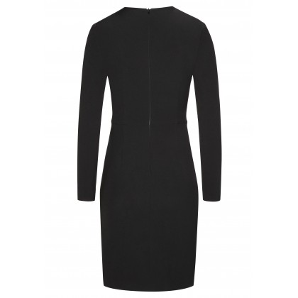 Stilvolles Kleid MARIE mit eleganten Samt-Details /