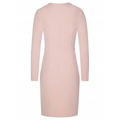 Stilvolles Kleid MARIE mit eleganten Samt-Details /