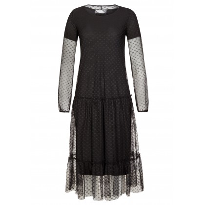 Romantisches Spitzenkleid LUISA mit elegantem Unterkleid /