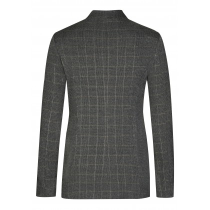 Klassischer Blazer LEA mit stilvollem Karomuster /