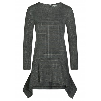 Klassisches Kleid ELLA mit stilvollem Karomuster /
