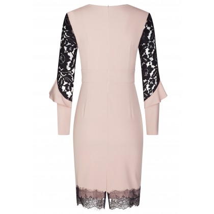 Verführerisches Kleid JOHANNA mit eleganter Spitze /