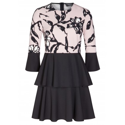 Bezauberndes Kleid MATHILDA mit eleganten Volants /