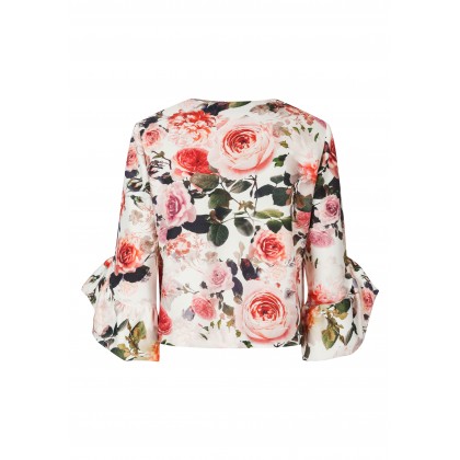 Bezaubernder Blazer GILIA mit stilvollem Blumen-Dessin /