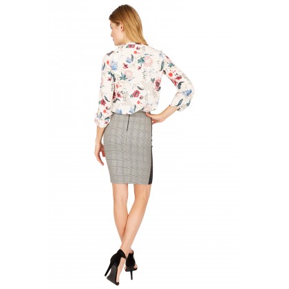 NICOWA – Bluse OTILDE mit floralem Muster /