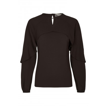 NICOWA – Leichte Bluse NANDRA mit Volant Details /
