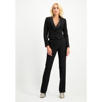 Classy Pants ONEMA with satin-stripes /