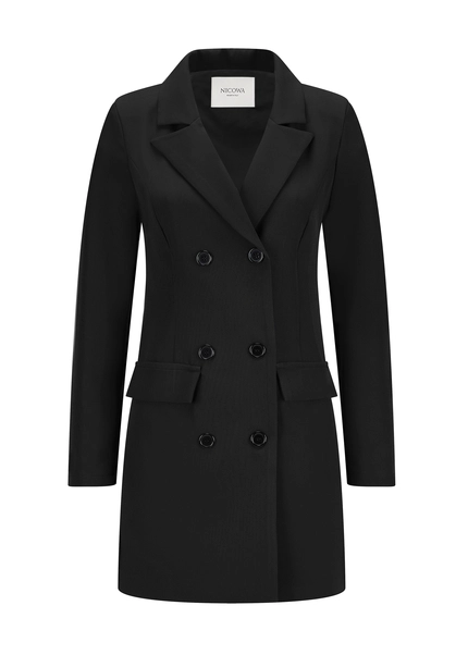 Nicowa Timeless blazer dress with faux pockets - MONIWA in BLACKarticle number NC6A52010019E-002