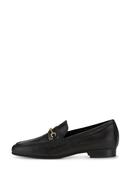 Nicowa Classic loafer with metal application MOCASO in BLACKarticle number NC8A21503019E-002