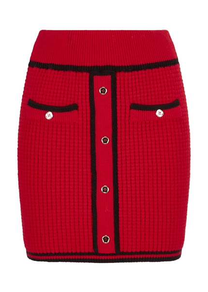 Nicowa Mini knit skirt - ANELIWO in REDarticle number NC8A22103014E-014