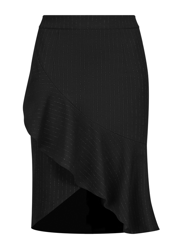 LOWIANA, BLACK PINSTRIPE Frontansicht