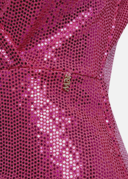 Minikleid mit Schulterpolstern - NOCIWA, PINK 